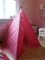 Roze wigwam