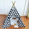 Wigwam 50x50 met print Triangel